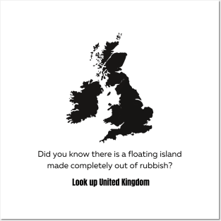 Look Up The UK Funny Posters and Art